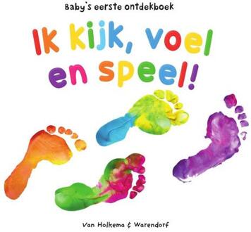 Voelboek: Baby's eerste. Ik kijk, voel en speel. 1+