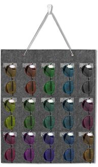 Voelde Brillen Stand Houder Voor Zonnebril Bril Opslag Display Opknoping Zak Muur Pocket Opbergdoos Organizer stijl 2