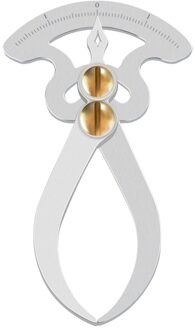 Voelermaat Roestvrijstalen Kloof Dikte Houten Pen Gauge Interne Externe Diameter Conversie Heerser Meting Tool 02