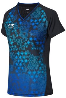Voering Vrouwen Tafeltennis Match Kleding Conventionele T-shirt Sneldrogende Comfortabele Ademend Shirt AAYM232 Xl