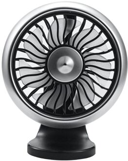 Voertuig Air Vent Gemonteerde Usb Ventilator Mini Elektrische Auto Ventilator Voor Auto Air Vent Gemonteerde Auto Auto Cooling Fan Lucht voor Sedan Suv Zilver