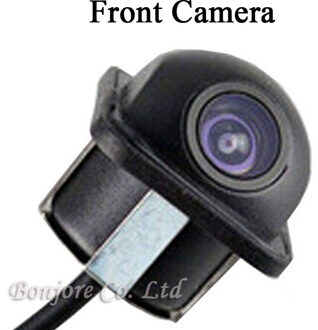 Voertuig camera auto achteruitrijcamera achteruitkijkspiegel Terug Parking Monitor 170 Graden universal auto camera nachtzicht HD CCD front 1 voorkant