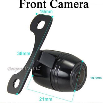 Voertuig camera auto achteruitrijcamera achteruitkijkspiegel Terug Parking Monitor 170 Graden universal auto camera nachtzicht HD CCD front 2 voorkant