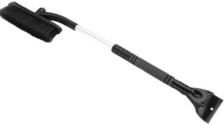 Voertuig Gemonteerde Sneeuw Schop Verwijderbare Sneeuw Borstel Schaalbare Auto Voorruit Sneeuw Met Schuim Borstel Handvat zwart