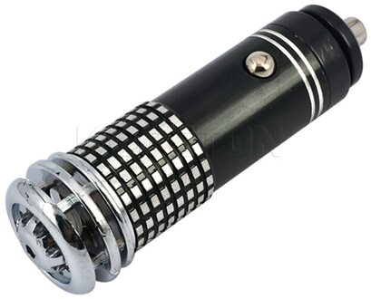 Voertuig Luchtreiniger 12V Mini Luchtverfrisser Auto Fresh Air Anion Purifier Ionische Oxygen Bar Ozon Ionisator cleaner zwart