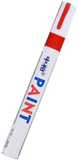 Voertuig Professionele Magic Auto Kras Reparatie Verf Band Pen Herstellen Repareren Pen Auto Accessoires Motorfiets Waxen Spons rood