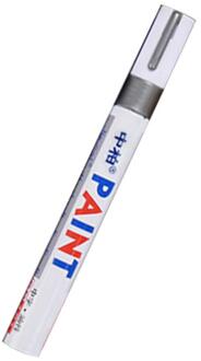 Voertuig Professionele Magic Auto Kras Reparatie Verf Band Pen Herstellen Repareren Pen Auto Accessoires Motorfiets Waxen Spons zilver