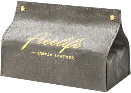 Voertuig Tissue Dozen Auto Lederen Facial Tissue Box Auto Accessoires Rechthoekige Servet Houder Cover Автомобиль