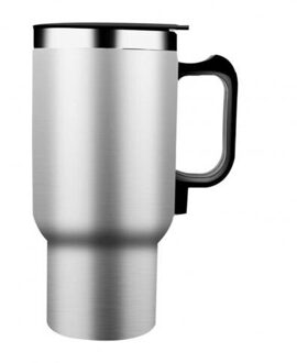 Voertuig Verwarming Cup 500Ml 12V Auto Voertuig Verwarming Roestvrij Staal Water Cup Waterkoker Koffie Verwarmde Mok Rvs accessoires