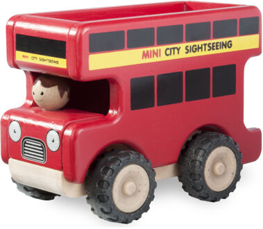Voertuig Wonderworld Citybus 14x9x11 cm