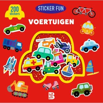 Voertuigen 200 Stickers - Sticker Fun