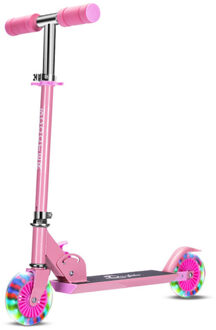 Voet Kick Scooter Opvouwbare Freestyle Straat Skate Cyclus Hoverboard Skateboard Verstelbare 2 Wielen 120 Mm Kids Jongen Meisje model- 8