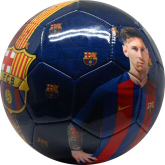 Voetbal barcelona leer groot shiny Messi