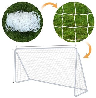 Voetbal Doel Netto Voetbal Doel Netto Polypropyleen Netto Voetbal Voor Voetbal Doelpaal Junior Adult Kids Sport Training 5.5m X 2.1m