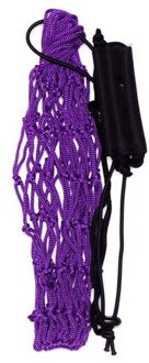 Voetbal Handvat Solo Kick Trainer Vergrendeld Netto voetbal Bal Bungee Elastische Training Jongleren drie size paars