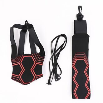 Voetbal Kick Solo riem Trainer kinetische elastische koord rekt Voetbal Sport Training Aid Praktijk riemen Apparatuur kleur 2