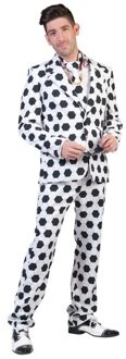 Voetbal print verkleedkleding voor heren