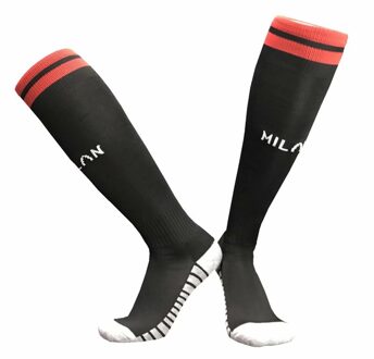 Voetbal Sokken Voetbal Dikke Warme Sokken Knie Hoge Training Lange Kous Sport Kid Volwassen Sokken 2019 zwart / volwassen