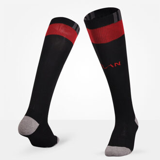 Voetbal Sokken Voetbal Dikke Warme Sokken Knie Hoge Training Lange Kous Sport Kid Volwassen Sokken zwart / Kid