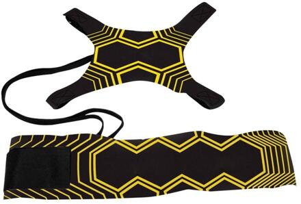 Voetbal Sport Kick Gooi Trainer Solo Praktijk Training Aid Controle Vaardigheden Verstelbare Elastische Aid Apparatuur