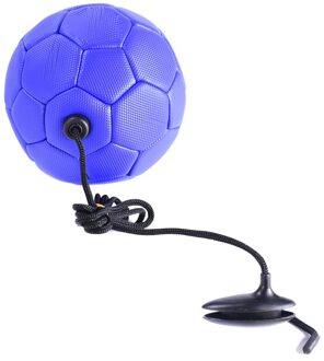 Voetbal Training Bal Voetbal Met Touw Praktijk Voor Kinderen Kinderen Beginner Trainer SAL99 Blauw