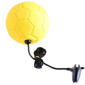 Voetbal Training Bal Voetbal Met Touw Praktijk Voor Kinderen Kinderen Beginner Trainer SAL99 geel