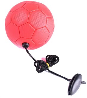 Voetbal Training Bal Voetbal Met Touw Praktijk Voor Kinderen Kinderen Beginner Trainer SAL99 Rood