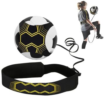 Voetbal Training Riem Elastische Band Verstelbare Kind Volwassen Solo Riem Kicking Praktijk Voetbal Kick Trainer Voetbal Training