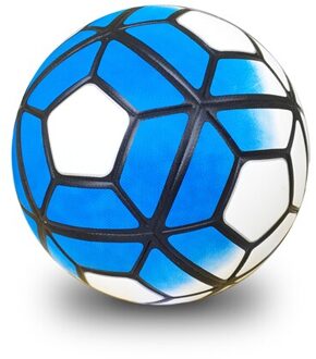 Voetbal Voetbal Anti-Slip Korrels Bal Pu Maat 5 Voetbal Bal Doel Training Ballen Voor Verjaardag Aanwezig 10 blauw size 5