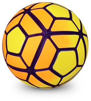 Voetbal Voetbal Anti-Slip Korrels Bal Pu Maat 5 Voetbal Bal Doel Training Ballen Voor Verjaardag Aanwezig 10 oranje size 5
