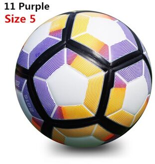 Voetbal Voetbal Anti-Slip Korrels Bal Pu Maat 5 Voetbal Bal Doel Training Ballen Voor Verjaardag Aanwezig 11 paars size 5