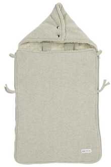 Voetenzak Mini Knit Basic Sand Melange 40x82 cm Beige