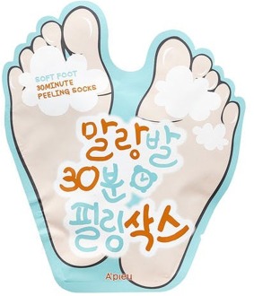 Voetmasker A'pieu Soft Foot Peeling Socks 40 ml