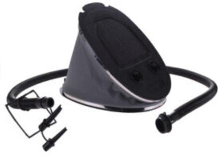 Voetpomp blaasbalg 5 liter zwart