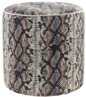 Voetsteun Dkd Home Decor Polyester Colonial Snake (40X40X40 Cm)