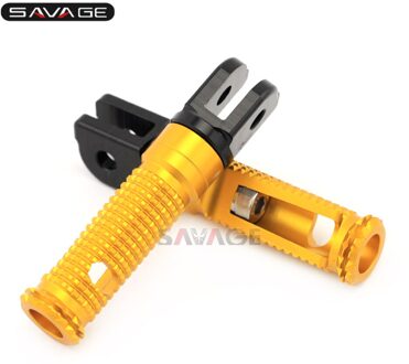 Voetsteunen Footrest Voetsteunen Pedaal Voor Yamaha MT07 Tracer 700 Xsr MT10 MT25 MT03 Yzf R25 R3 R125 XVS950 Tdm 900/Een BT1100 Bulldog Goud