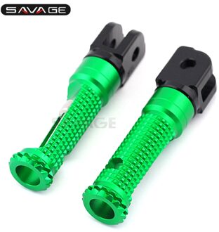 Voetsteunen Footrest Voetsteunen Pedaal Voor Yamaha MT07 Tracer 700 Xsr MT10 MT25 MT03 Yzf R25 R3 R125 XVS950 Tdm 900/Een BT1100 Bulldog groen