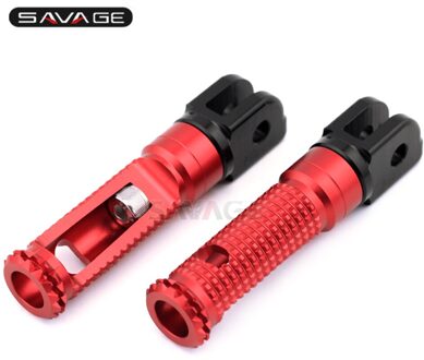 Voetsteunen Footrest Voetsteunen Pedaal Voor Yamaha MT07 Tracer 700 Xsr MT10 MT25 MT03 Yzf R25 R3 R125 XVS950 Tdm 900/Een BT1100 Bulldog Rood