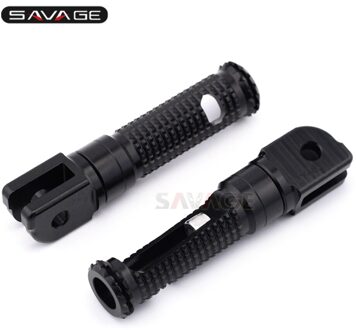 Voetsteunen Footrest Voetsteunen Pedaal Voor Yamaha MT07 Tracer 700 Xsr MT10 MT25 MT03 Yzf R25 R3 R125 XVS950 Tdm 900/Een BT1100 Bulldog zwart