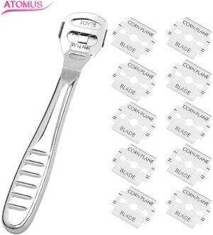 Voetverzorging Glad Voeten Pedicure Eelt Huid Machine Hand Voet Bestand Care Corn Cuticle Remover Care Tool 10Pcs Scheren blades Set