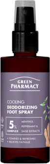 Voetverzorging Green Pharmacy Cooling Deodorizing Foot Spray 150 ml