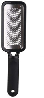 Voetverzorging Grote Voetrasp Scrubber Rasp Droge Ruwe Dode Huid eelt remover schraper Pedicure voet file Gereedschap Zwarte Kleur