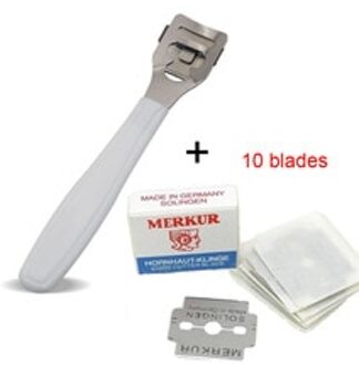 Voetverzorging Pedicure Machine Eelt Scheerapparaat Harde Dode Huid Remover Corn Cutter Scheerapparaat Pedicure Voet Tool + 10 Blades