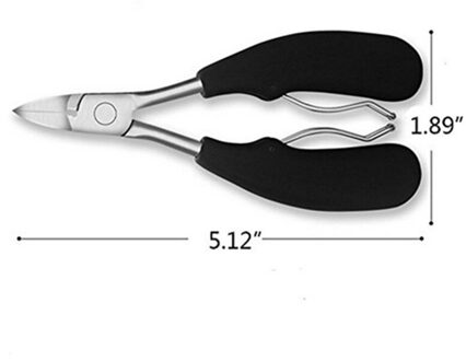 Voetverzorging Teennagel Clipper Rvs Toe Nail Cutter Voor Dikke Ingegroeide Nagels Teennagels Vingernagel Paronychia Tangen WH998