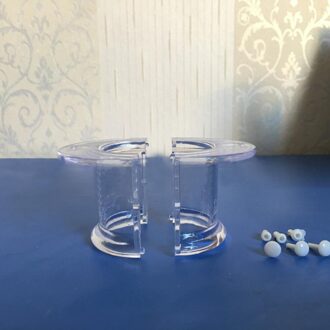 Vogel Anti-Bite Kraag Voor Ernstige Papegaai Veren Plukken Nekband Beperkt Hals Beweging Voor Ara Kaketoe (Size) zoals getoond