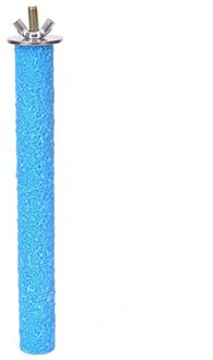 Vogel Baars Stand Houten Ruw Papegaai Poot Slijpen Staande Toy Bite Slip Parkiet Speelgoed Vogel Accessoires Willekeurige Kleur