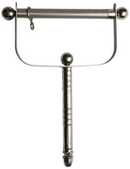 Vogel Baars Stand Roestvrij Staal Papegaai Baars Outdoor Handheld Krassen Stick Voeten Poot Slijpen Platform Voor Budgie Ara L69B