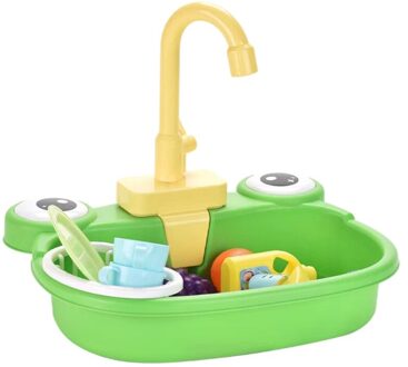 Vogel Bad Met Kraan Grappige Automatische Huisdier Papegaaien Zwembad Douche Cleaning Tools M68E groen