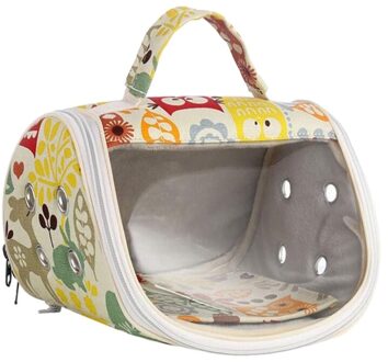 Vogel Carrier Parrot Hamster Reistas Ademend Valkparkiet Conure Van Uitgaande Tas 2