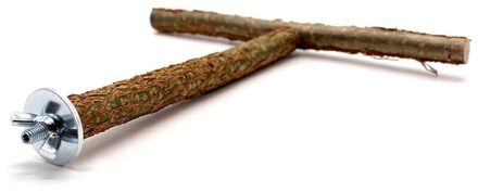 Vogel Papegaai Kooi Speelgoed Training T Baars Slijpen Kauwen Parkiet Hout Stand